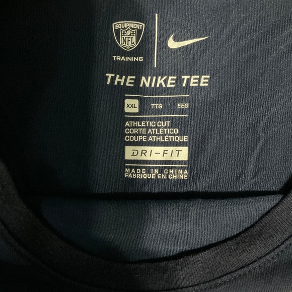 Nike training tee , Dallas Cowboys NFL Training shirt size 2XL.  M21 - Picture 5 of 7